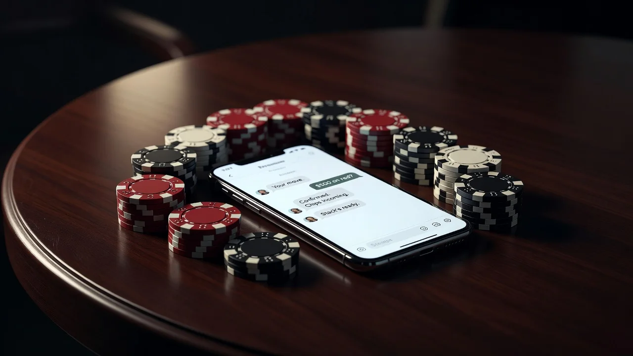 Phone and casino chips for Betify Telegram