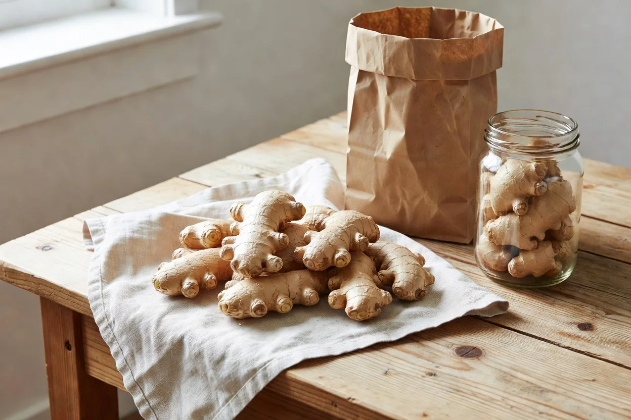 How to Store Fresh Ginger: Keep It Fresh for Weeks