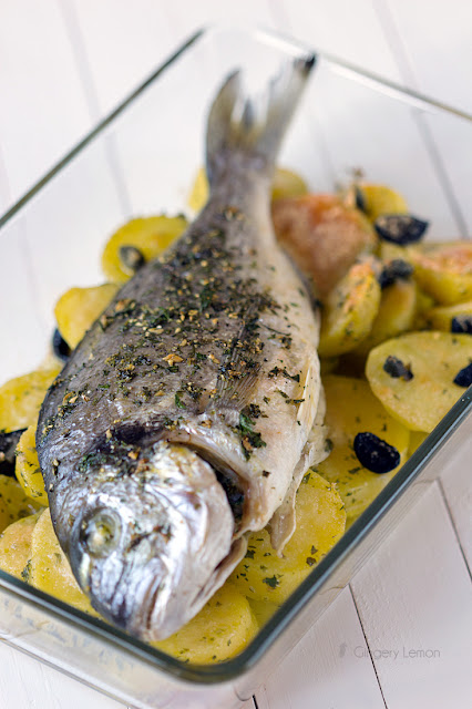 Ципура с картофи на фурна Ципура с картофи на фурна