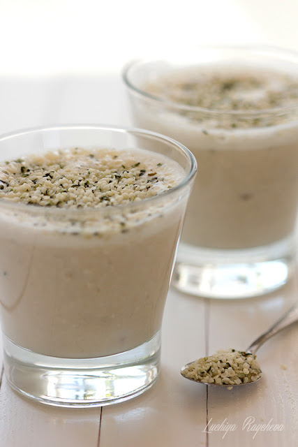 Смути с конопено семе и банан